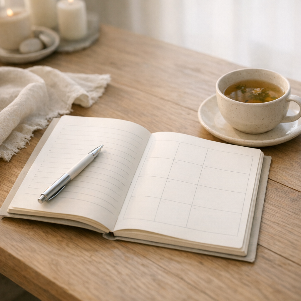 Un Agenda moins chargé : formats, prix et méthode douce