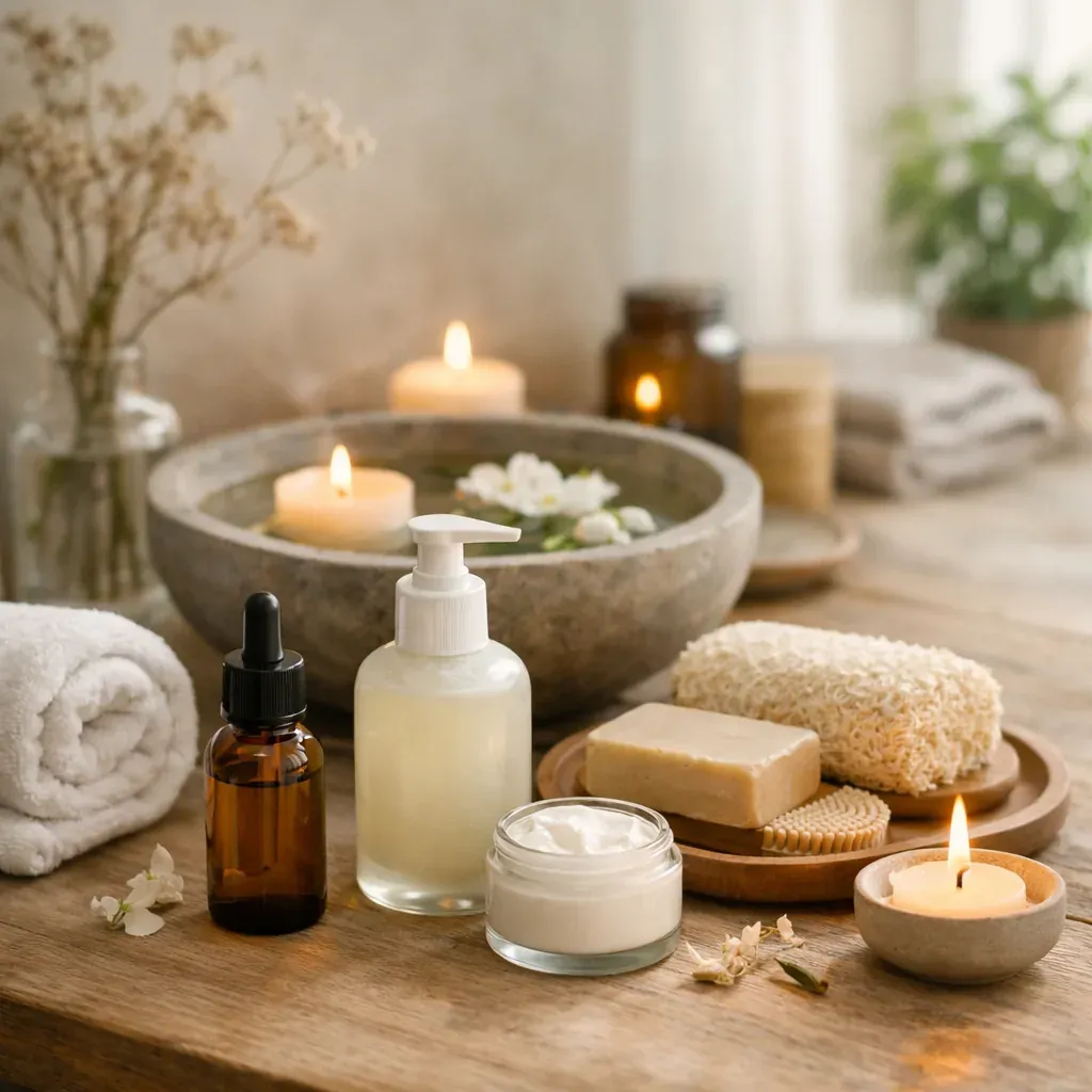 Beauté minimaliste salle de bain : guide ObioSpa pour un quotidien plus doux