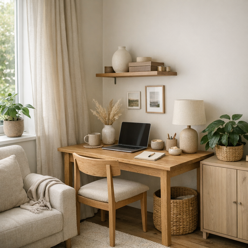 Comment aménager un bureau maison calme dans un petit espace