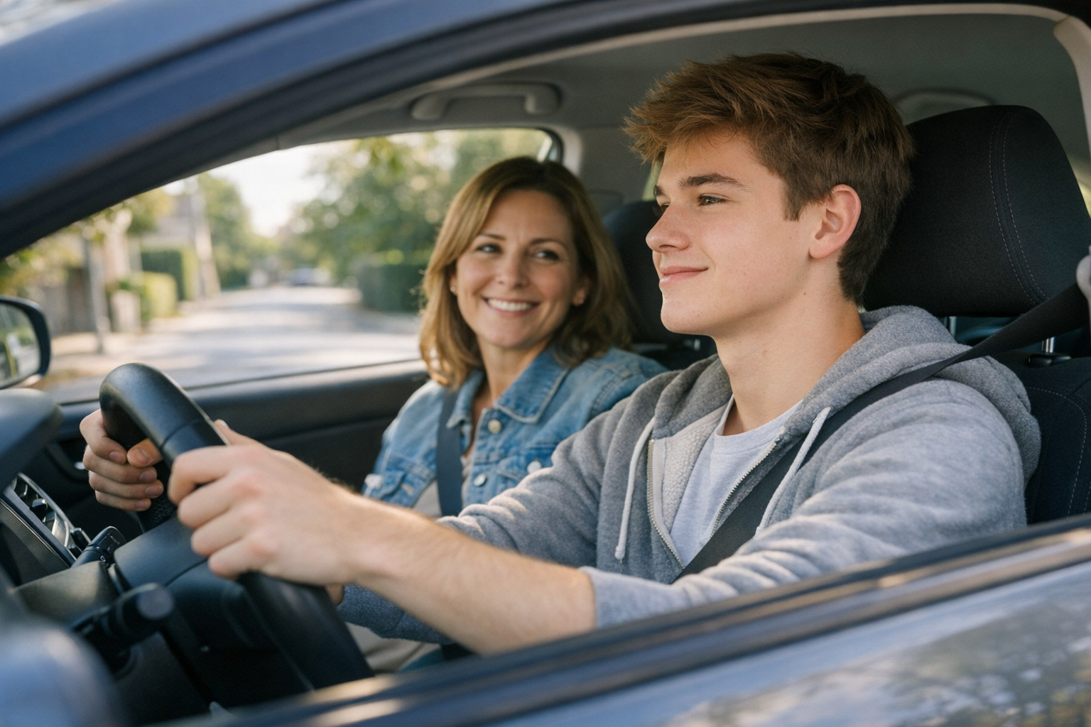 Conduite accompagnée: un pas vers l'autonomie familiale
