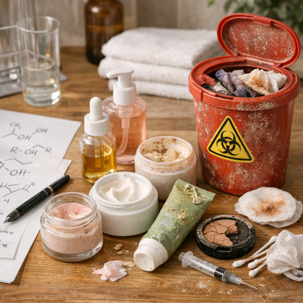 Produits restants, formules discutées et déchets à ne pas banaliser