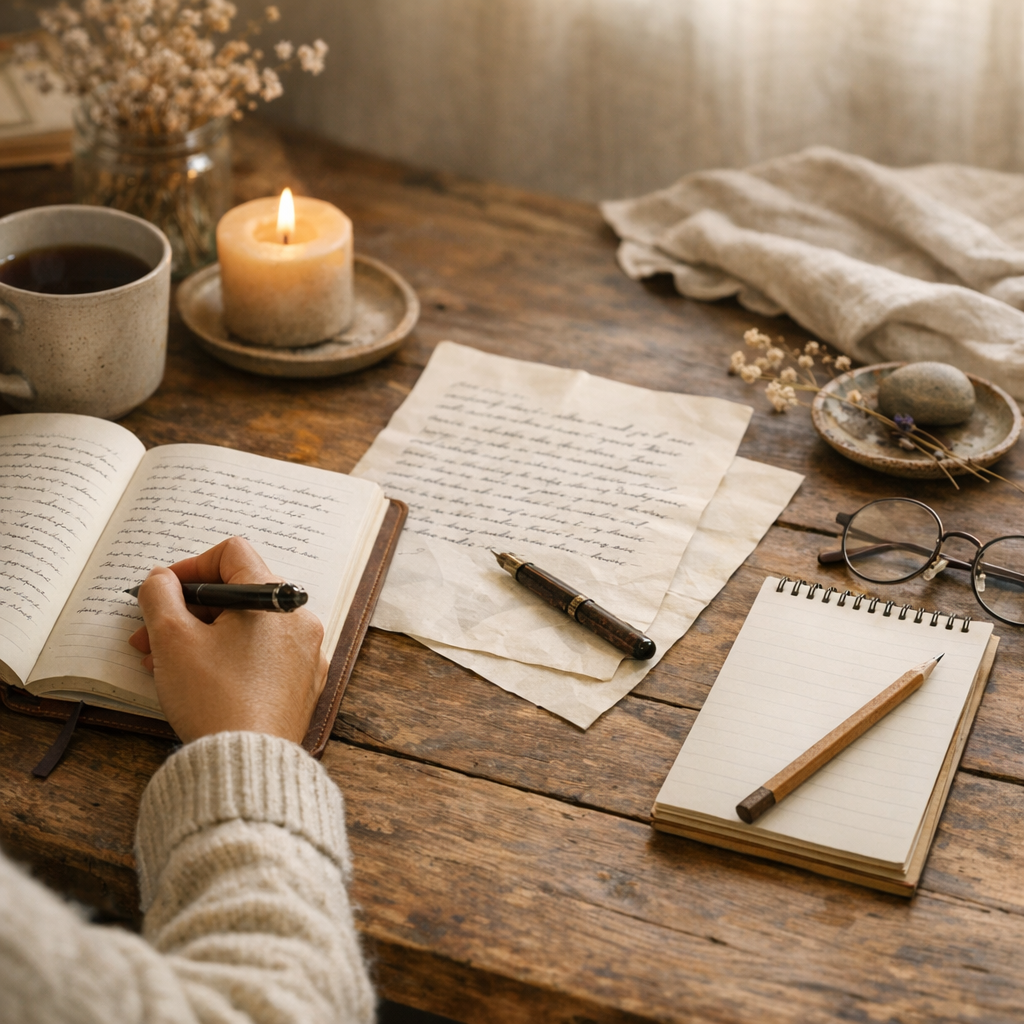 Journal, lettre ou notes libres : quel rituel choisir pour ralentir ?