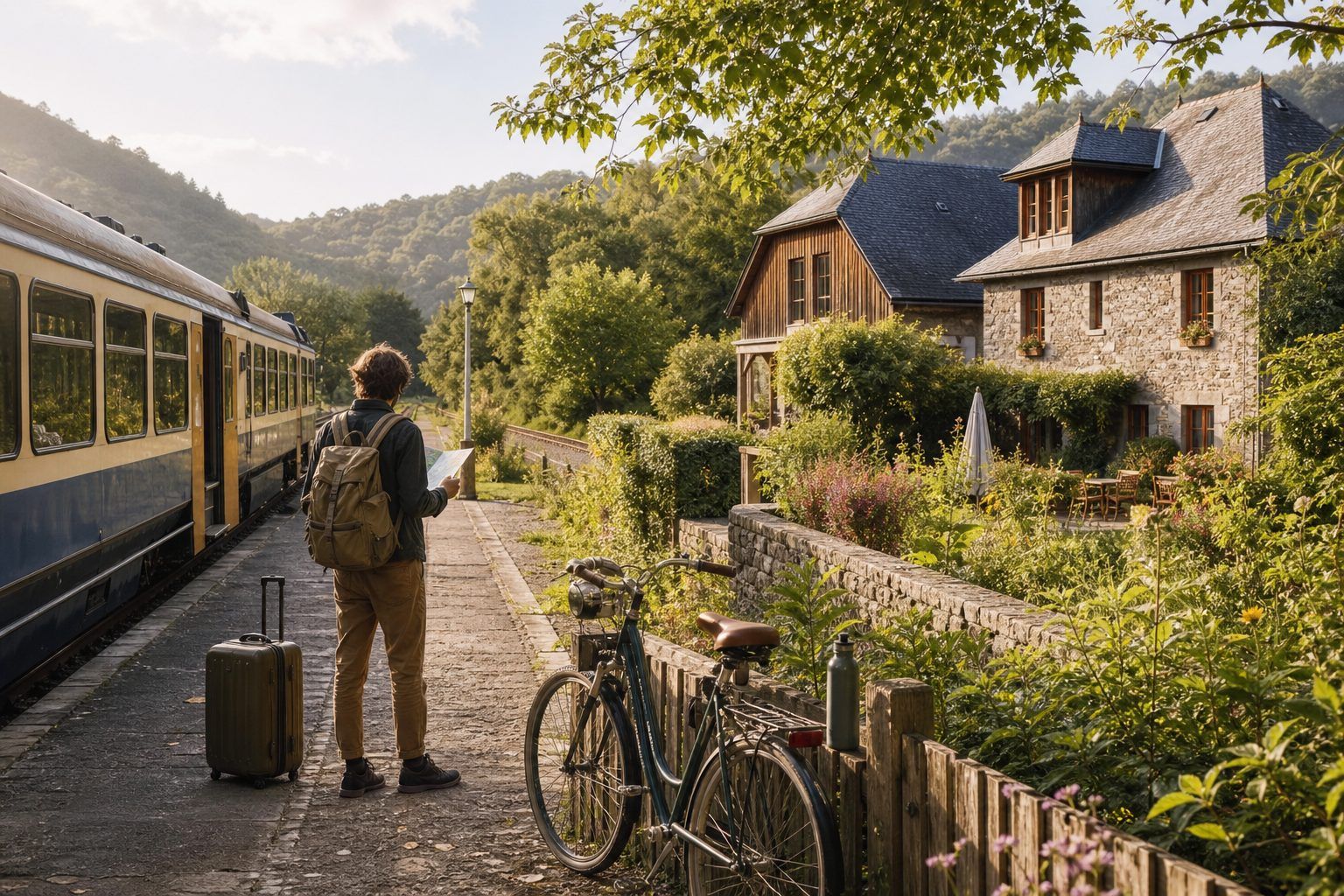 Quels transports et hébergements privilégier pour voyager plus doucement ?