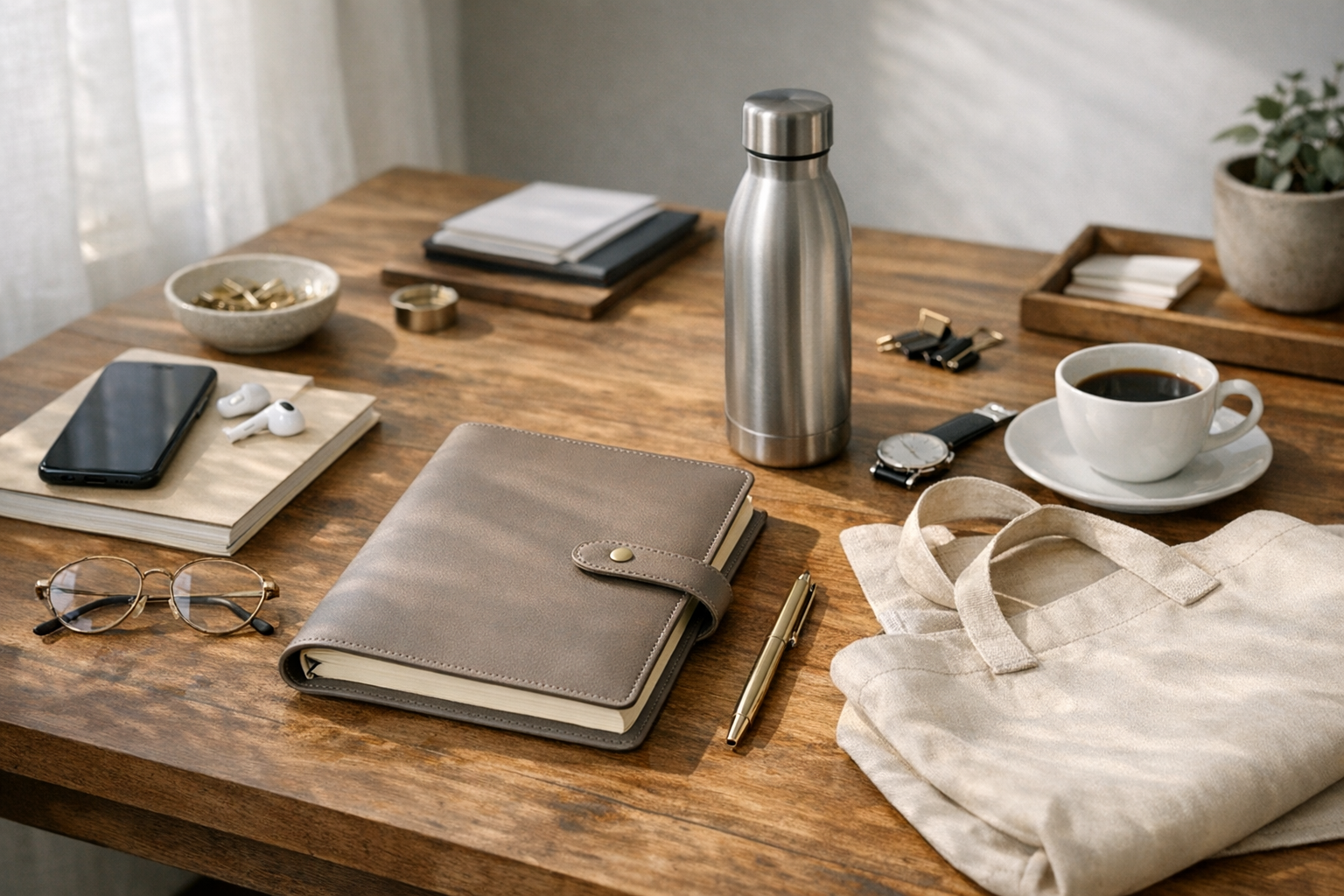 Lifestyle au bureau: choisir des objets d'entreprise utiles