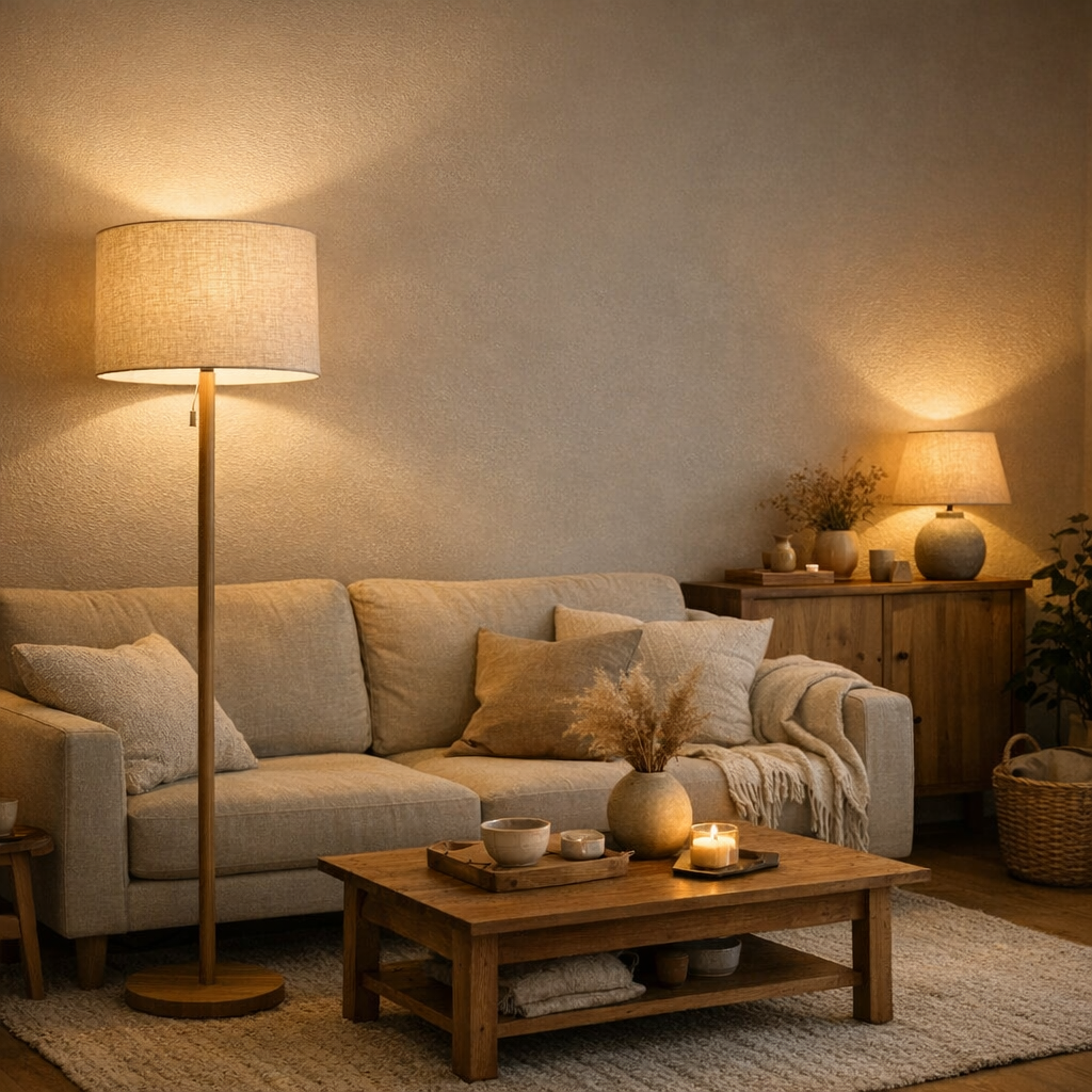 Comment créer une Lumière douce dans le Salon sans travaux