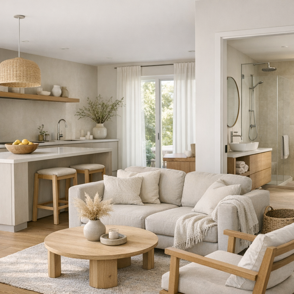 Cuisine ouverte, salon, salle de bain&nbsp;: traiter les zones qui crient le plus