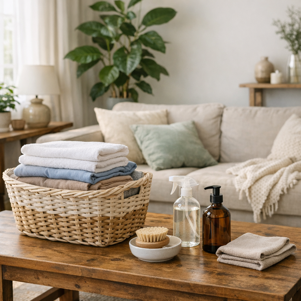 Comment une routine de ménage calme apaise la maison