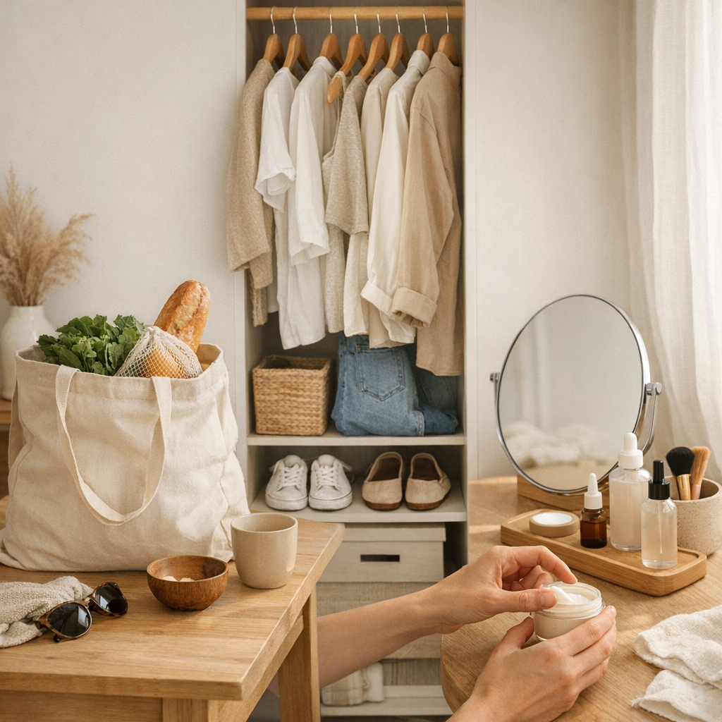 Simplifier les achats, le dressing et la routine beauté