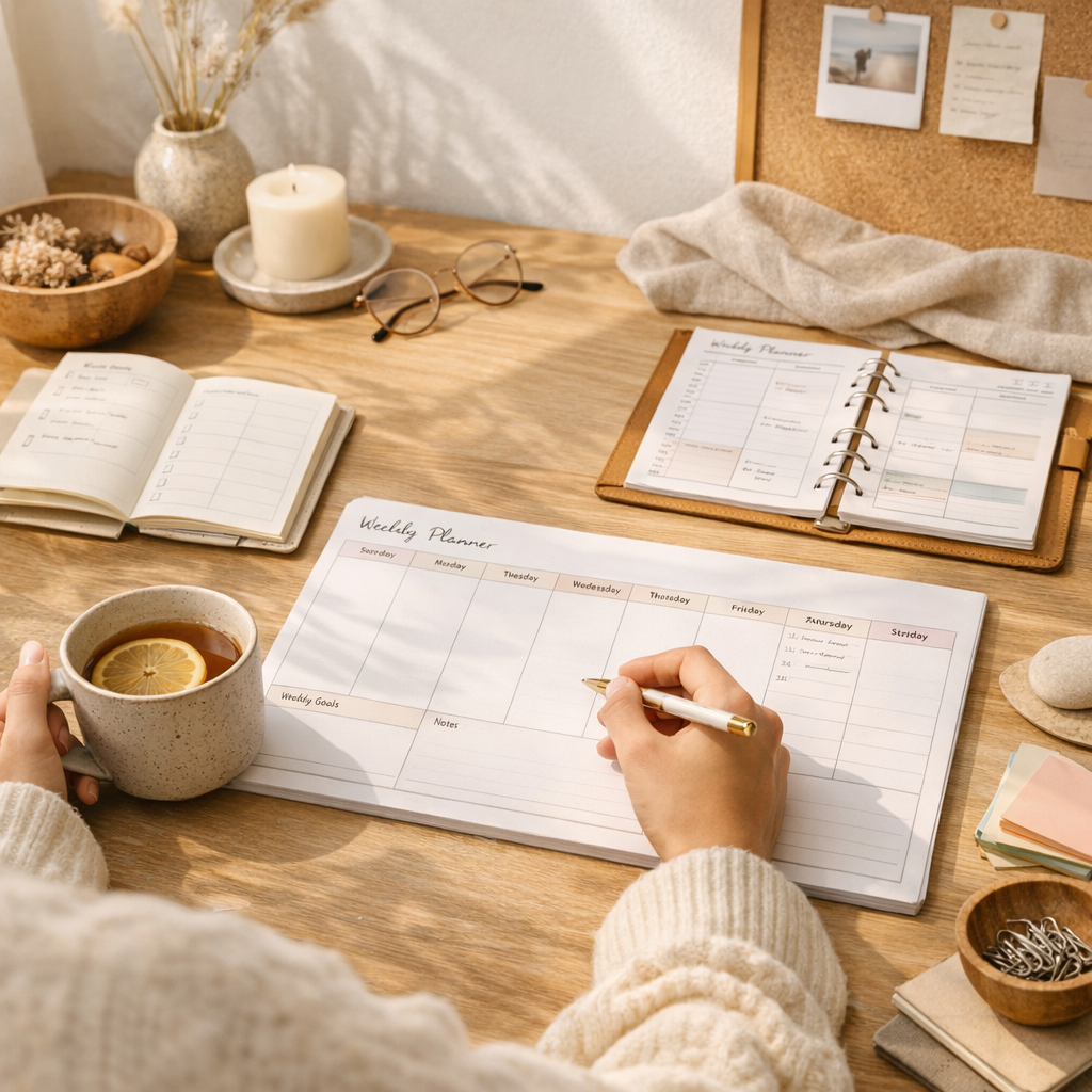 Trouver le bon format de planning hebdomadaire selon votre rythme