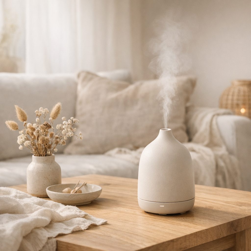 Un parfum intérieur discret rend la maison plus douce