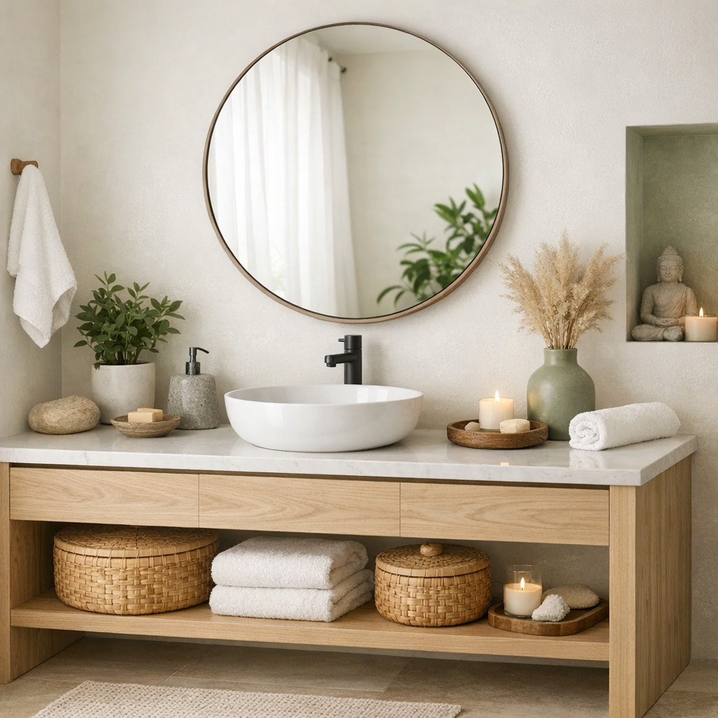 Une petite Salle de bain Zen se crée en 8 idées simples