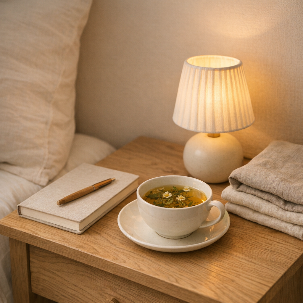 Un rituel bien-être du soir peut rester simple