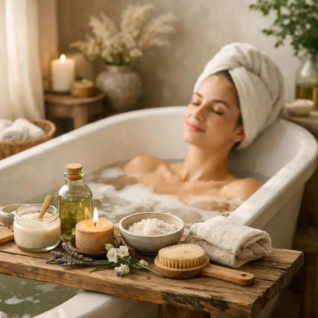 Rituel de bain simple : guide ObioSpa pour un quotidien plus doux