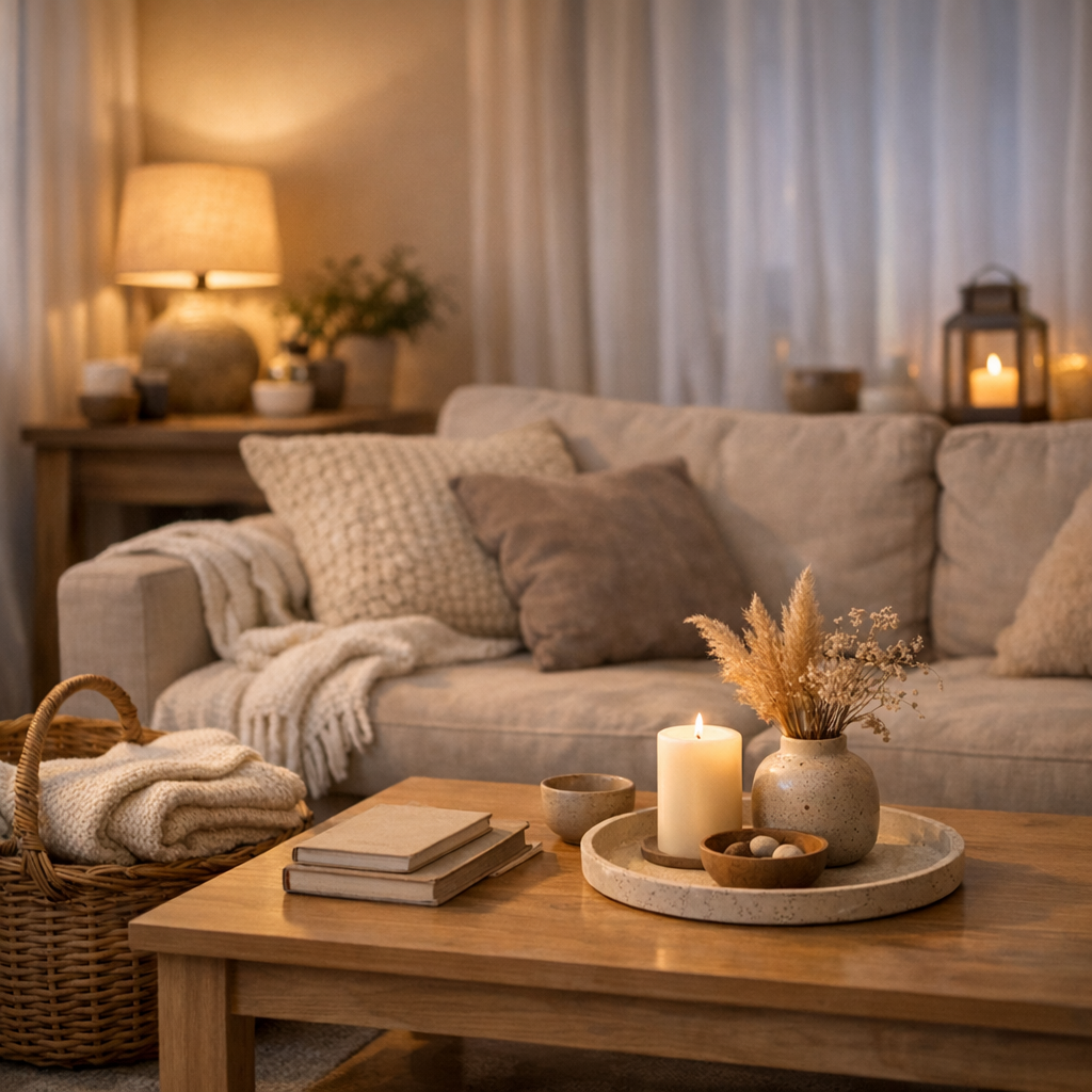 Un rituel de rangement du soir aide la maison à se calmer