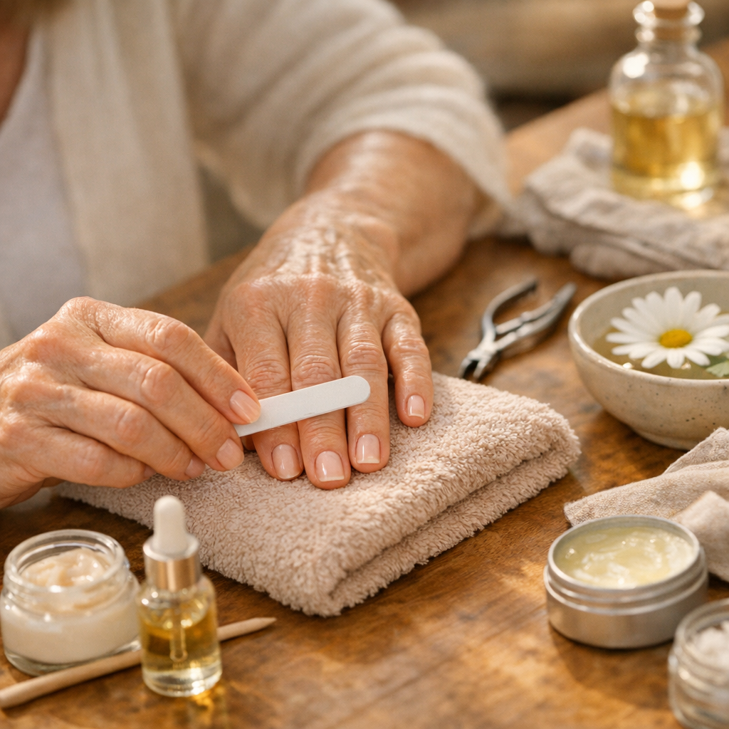 Ongles, cuticules, mains matures : ajuster sans surpromettre