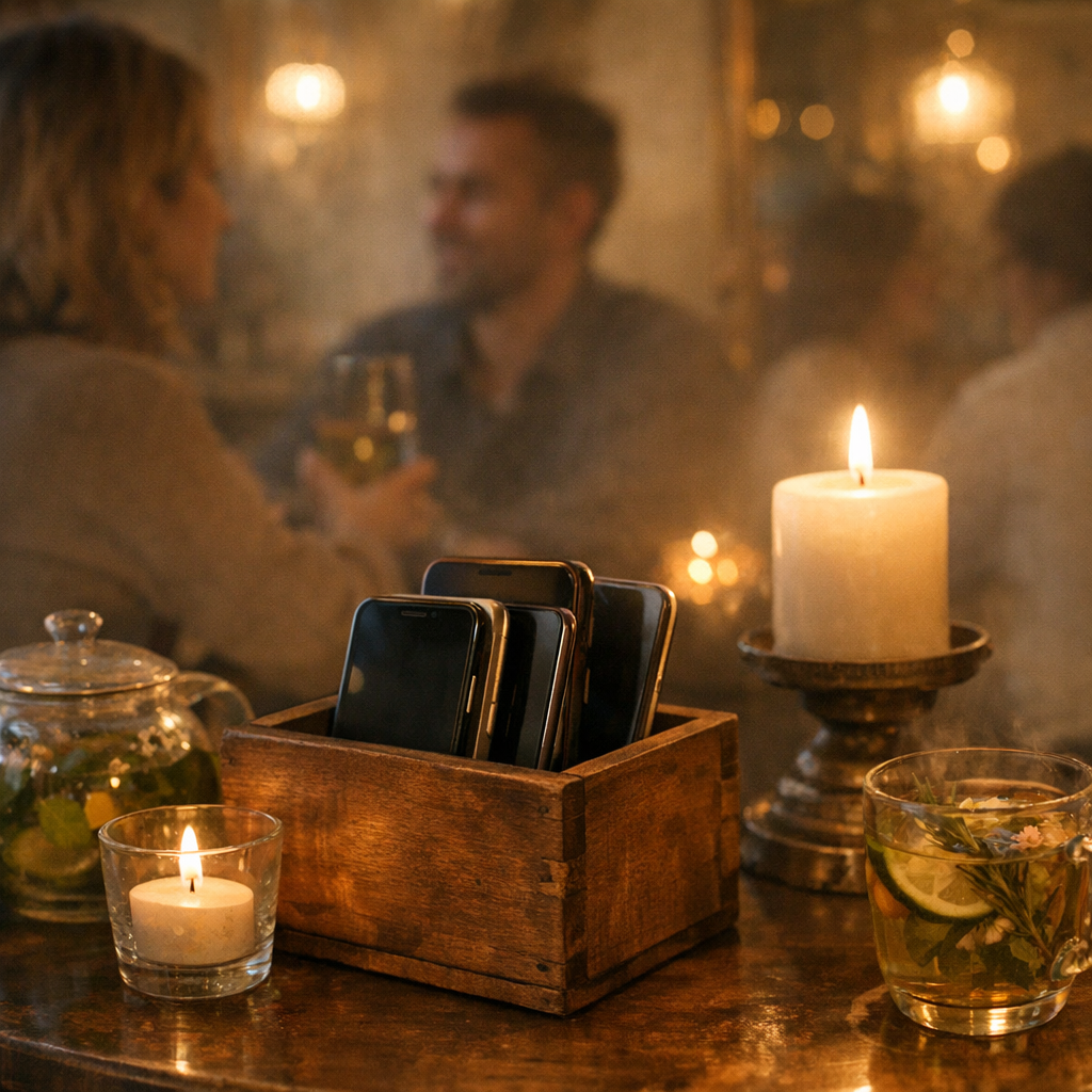 Comment réussir une soirée sans téléphone sans stress