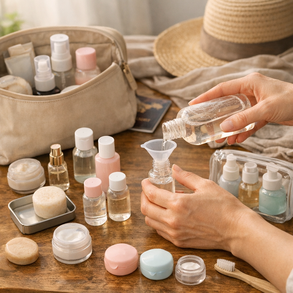 Produits de beauté petits formats : acheter, transvaser ou simplifier&nbsp;?