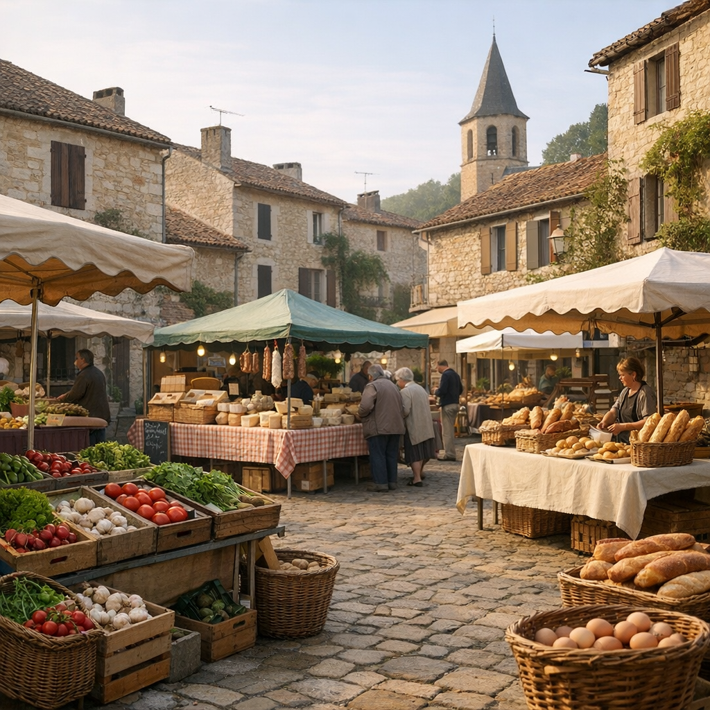 Comment choisir un village marché pour le week-end ?