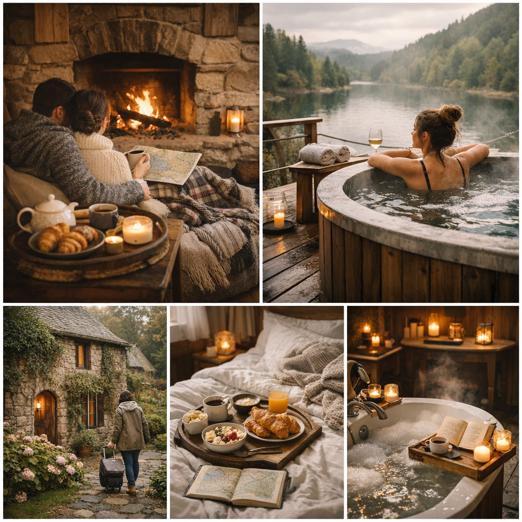 5 idées de week-end cocooning en France avec mini-itinéraire